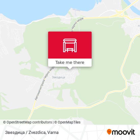 Звездица / Zvezdica map
