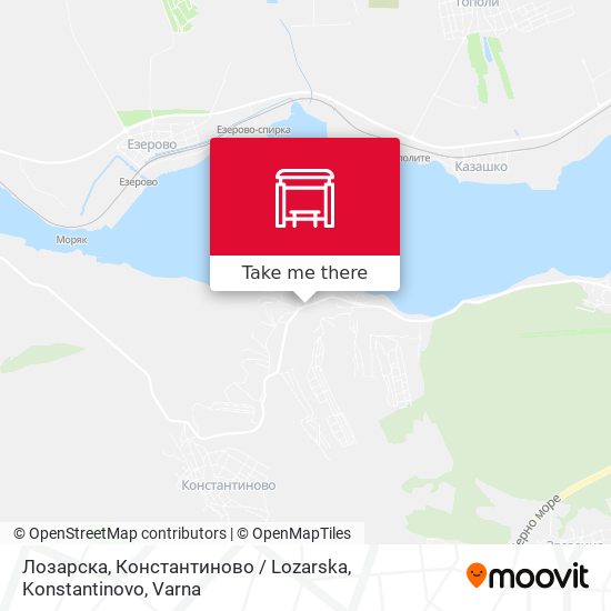 Лозарска, Константиново / Lozarska, Konstantinovo map