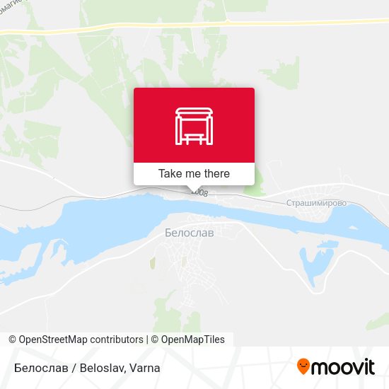 Белослав / Beloslav map