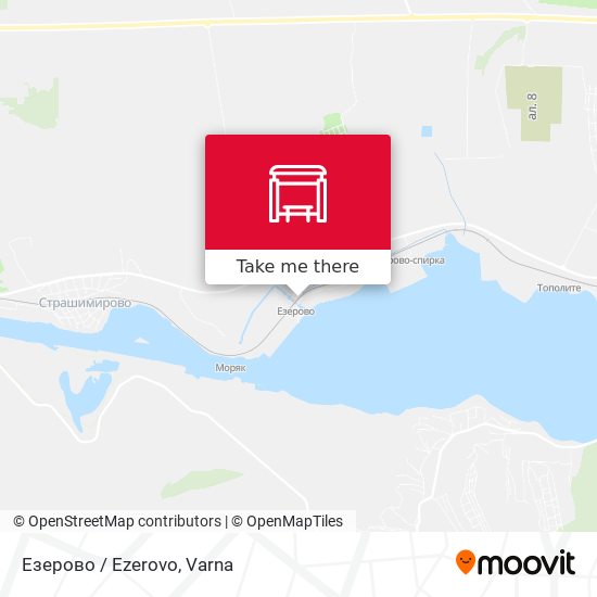 Езерово / Ezerovo map