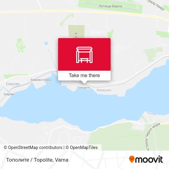 Карта Тополите / Topolite
