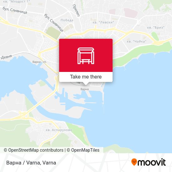 Карта Варна / Varna