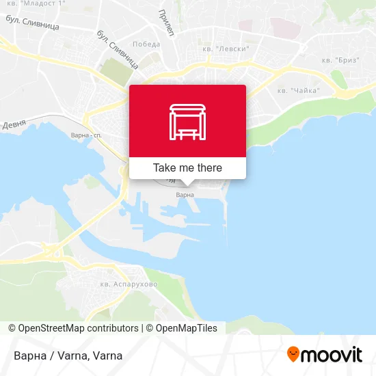 Карта Варна / Varna