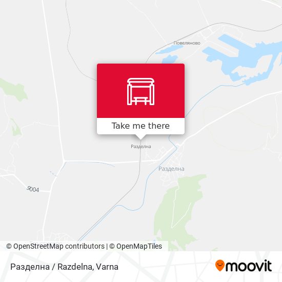 Разделна / Razdelna map