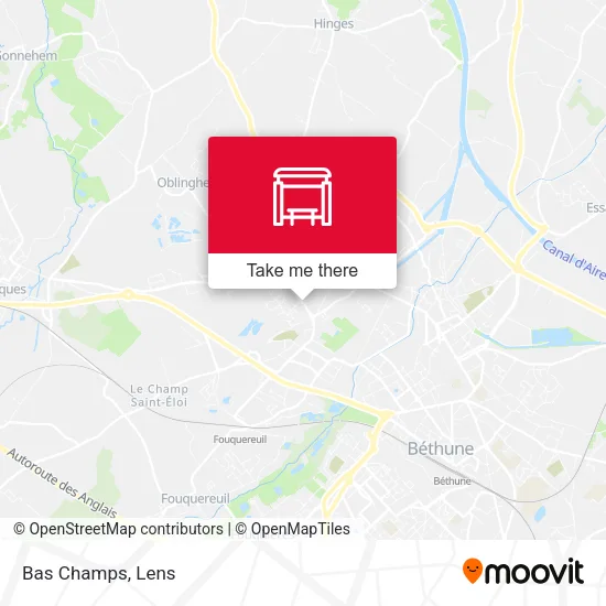 Bas Champs map
