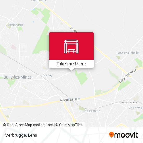 Mapa Verbrugge