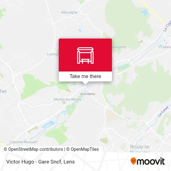 Victor Hugo - Gare Sncf map