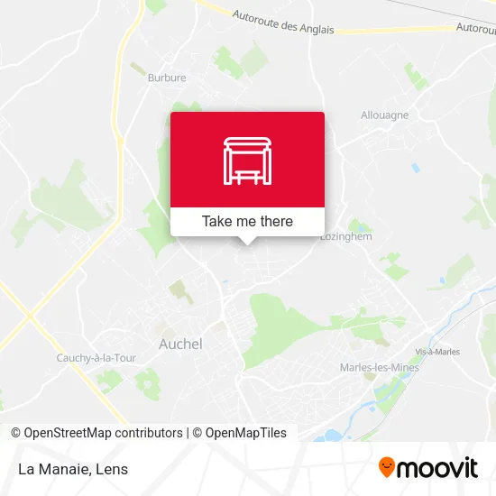 La Manaie map