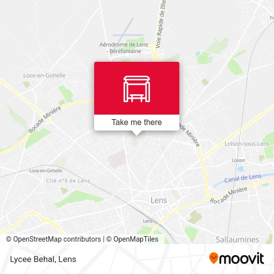 Lycee Behal map