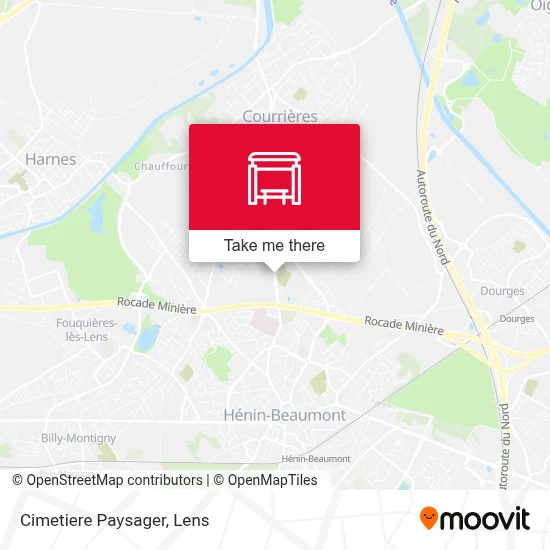 Cimetiere Paysager map