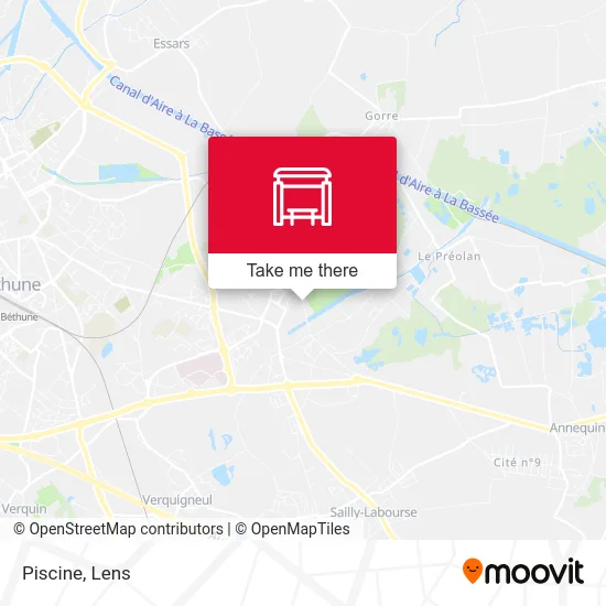Piscine map