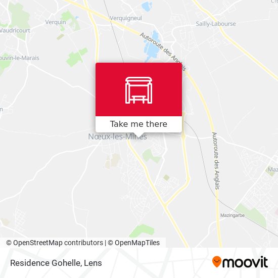 Residence Gohelle map