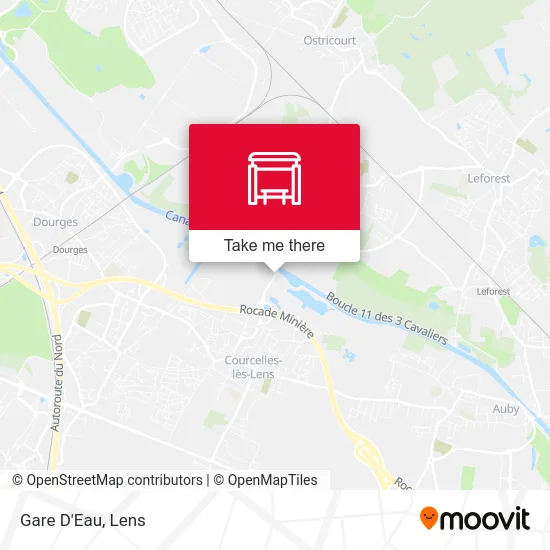 Gare D'Eau map