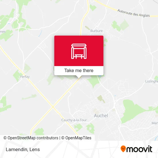 Lamendin map