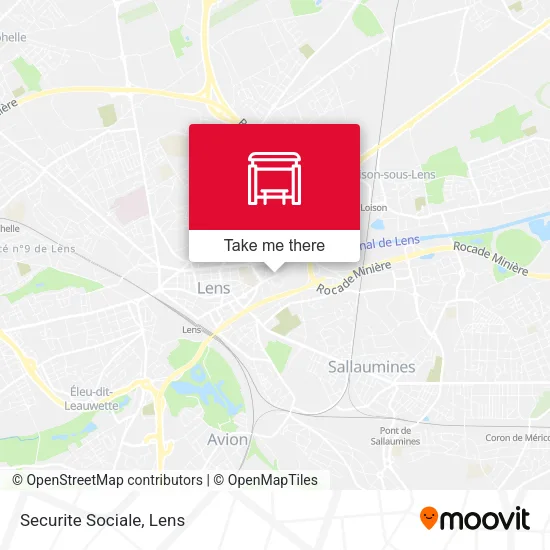 Securite Sociale map
