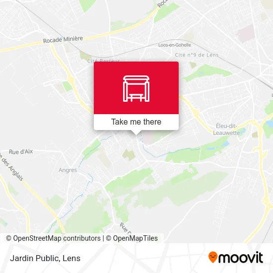 Jardin Public map