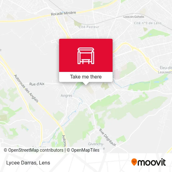 Lycee Darras map