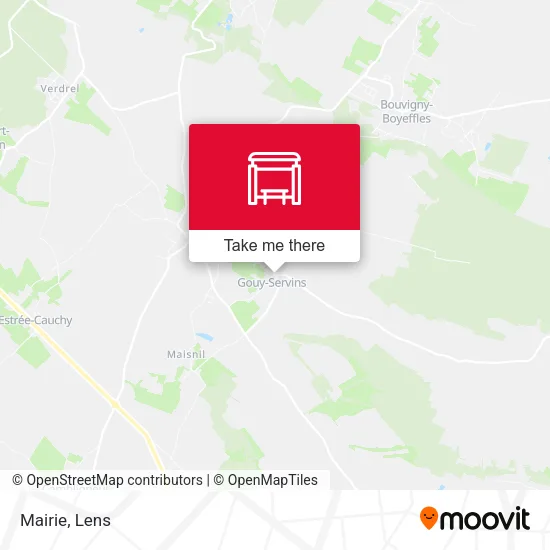 Mairie map