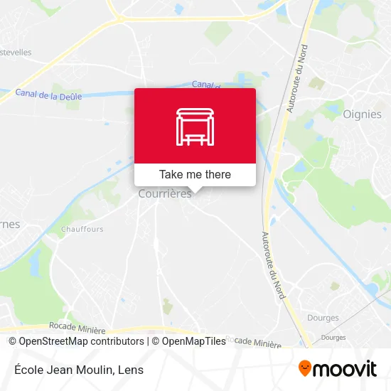 École Jean Moulin map