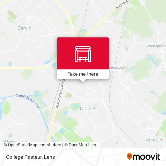 Collège Pasteur map