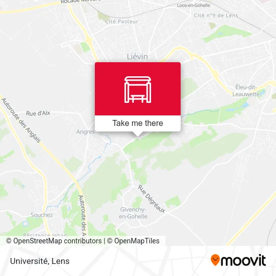 Université map