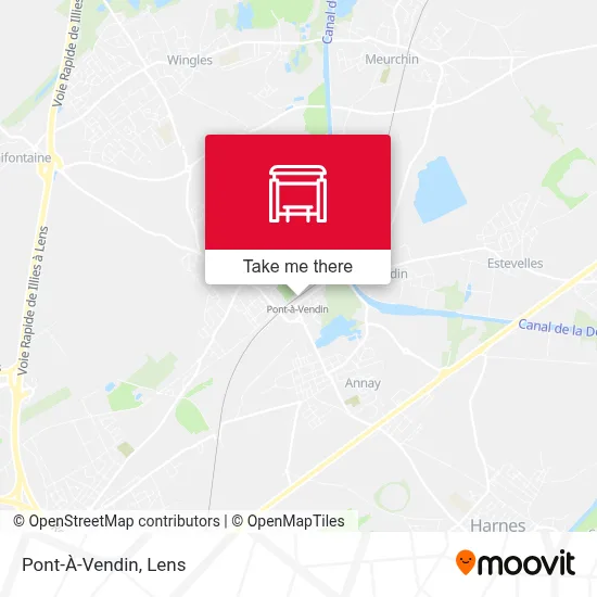 Pont-À-Vendin map