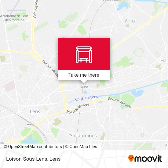 Loison-Sous-Lens map
