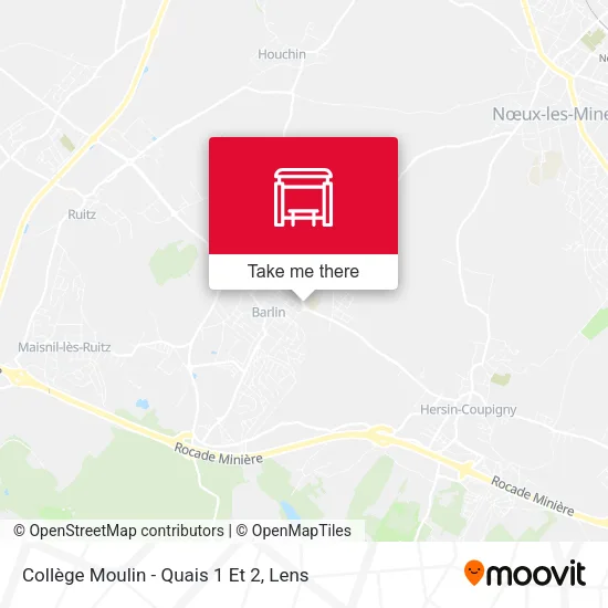 Collège Moulin - Quais 1 Et 2 map