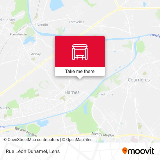 Rue Léon Duhamel map