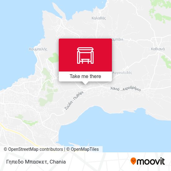 Γηπεδο Μπασκετ map