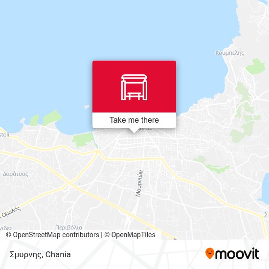 Σμυρνης map