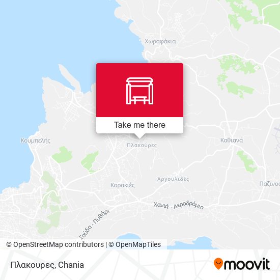 Πλακουρες map