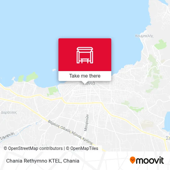 Chania Rethymno KTEL stop - Routes, Schedules, and Fares