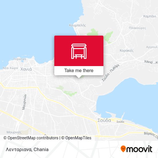 Λενταριανα map