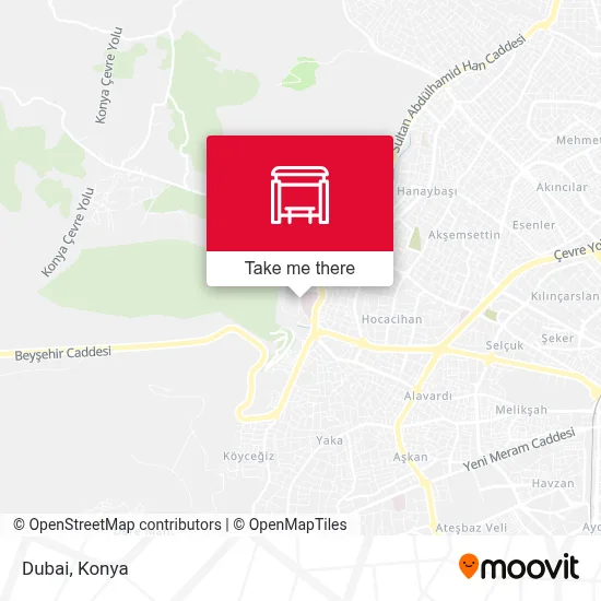 Dubai map