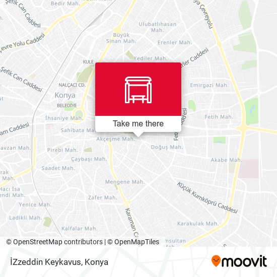 İZzeddin Keykavus map