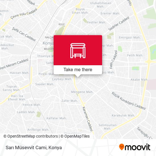 Sarı Müsevvit Cami map