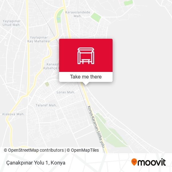 Çanakpınar Yolu 1 map