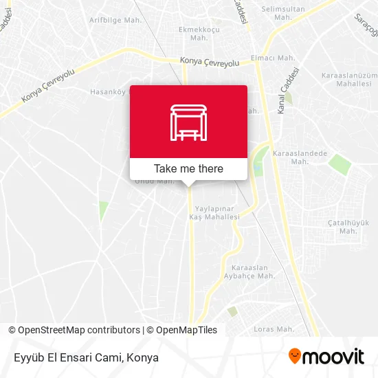 Eyyüb El Ensari Cami map