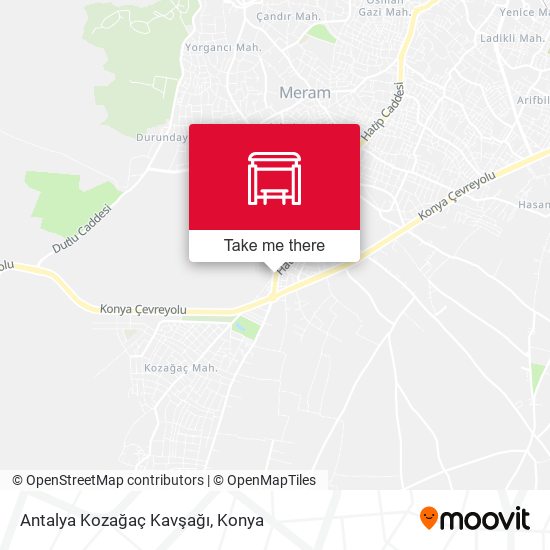 Antalya Kozağaç Kavşağı map