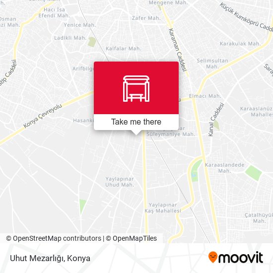 Uhut Mezarlığı map
