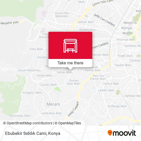 Ebubekir Sıddık Cami map