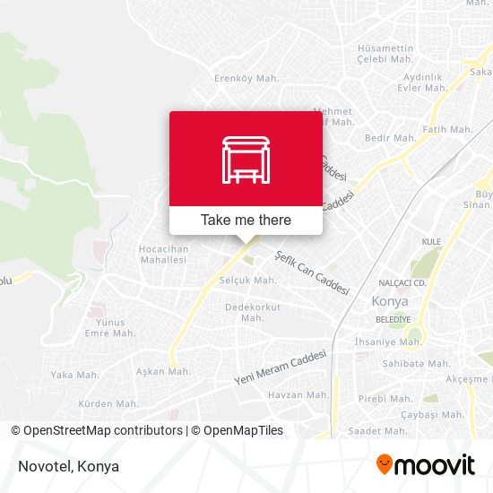 Novotel map