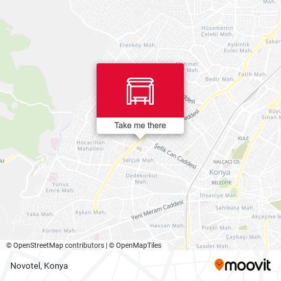 Novotel map