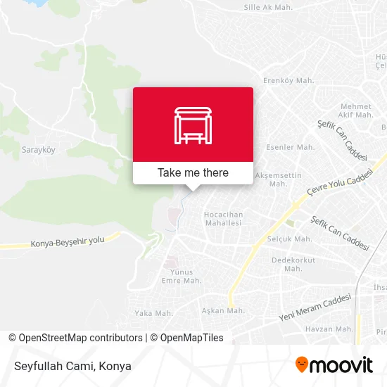 Seyfullah Cami map