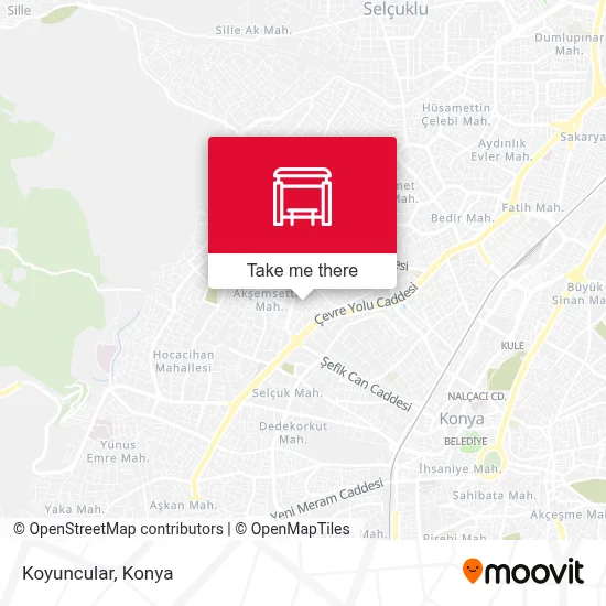 Koyuncular map