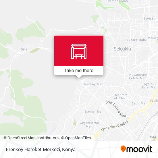 Erenköy Hareket Merkezi map