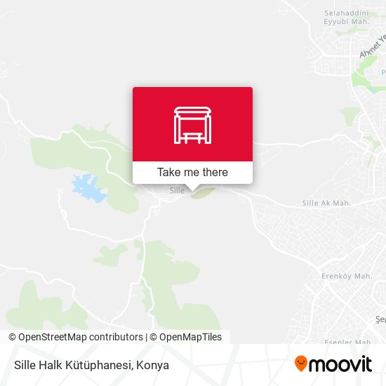 Sille Halk Kütüphanesi map