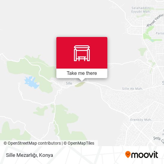 Sille Mezarlığı map