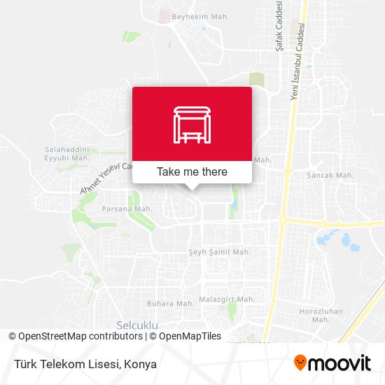 Türk Telekom Lisesi map